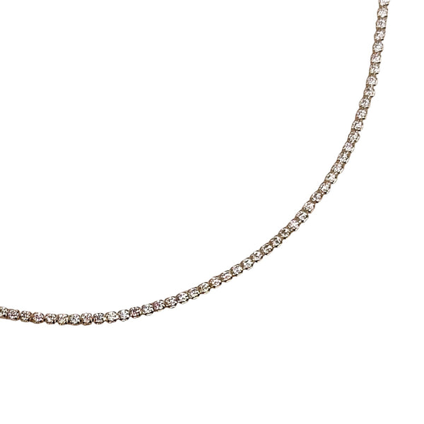 1.5mm Gold Filled Tennis Choker Necklace