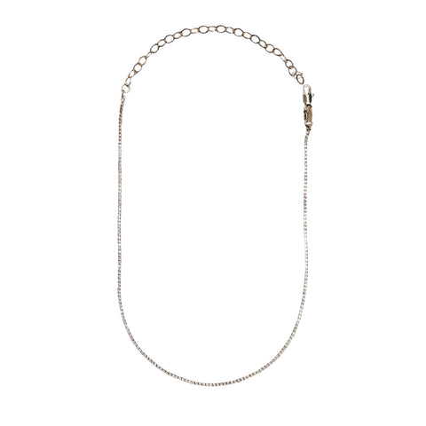 1.5mm Gold Filled Tennis Choker Necklace